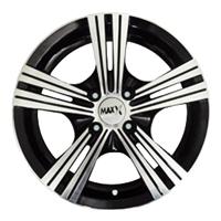 Литые диски Maxx Wheels M416 (черный) 6.5x15 4x100 ET 40 Dia 72.6