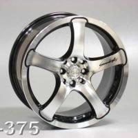 Литые диски Racing Wheels H-375 (BKFP) 7x15 4x100 ET 42 Dia 73.1