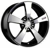 Литые диски Racing Wheels H-419 (BKFP) 7x17 5x114.3 ET 45 Dia 67.1