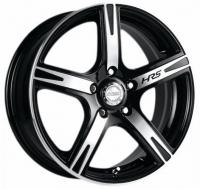 Литые диски Racing Wheels H-372 (BKFP) 6.5x15 5x110 ET 40 Dia 65.1